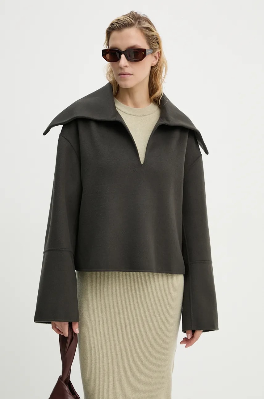 Vlněný svetr Nanushka MAXE