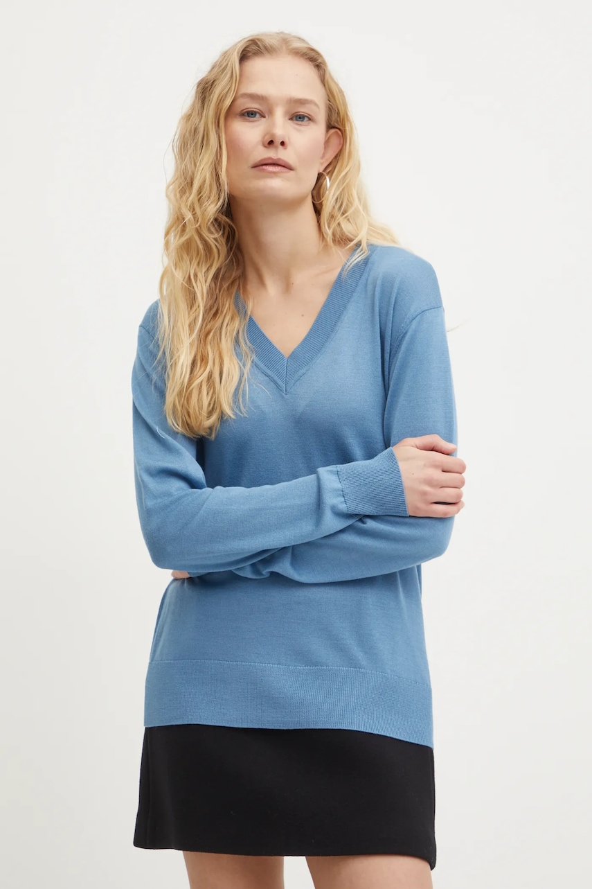 Vlněný svetr Samsoe Samsoe SACANDICE