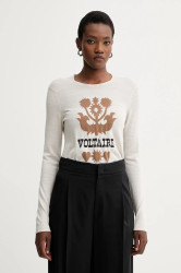 Vlněný svetr ZADIG&VOLTAIRE dámský, béžová barva, KWSW02802