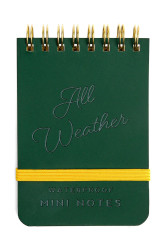 Voděodolný kapesní zápisník Gentlemen's Hardware Pocket Waterproof Note Book