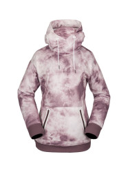 Volcom dámská mikina Spring Shred Mojave Tie-Dye | Růžová | Velikost S