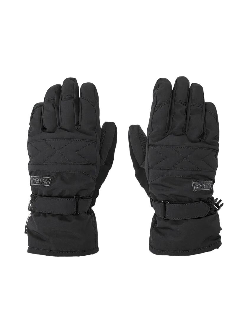 Volcom dámské rukavice Peep Gore-Tex Glove Black | Černá | Velikost S