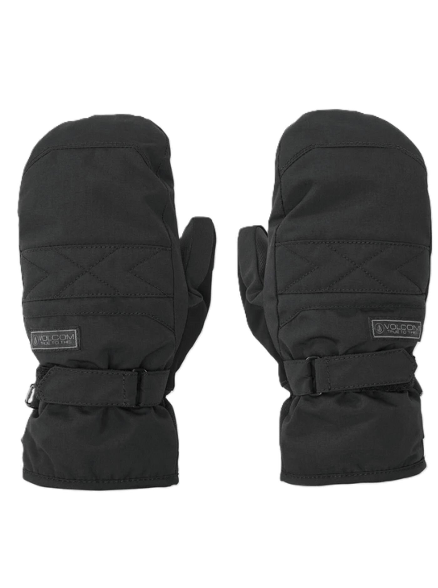 Volcom dámské rukavice Peep Gore-Tex Mitt Black | Černá | Velikost S