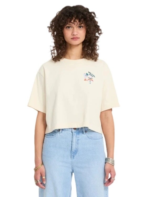 Volcom dámské tričko FA Bruno Lucas Vintage White | Bílá | Velikost S | 100% bavlna