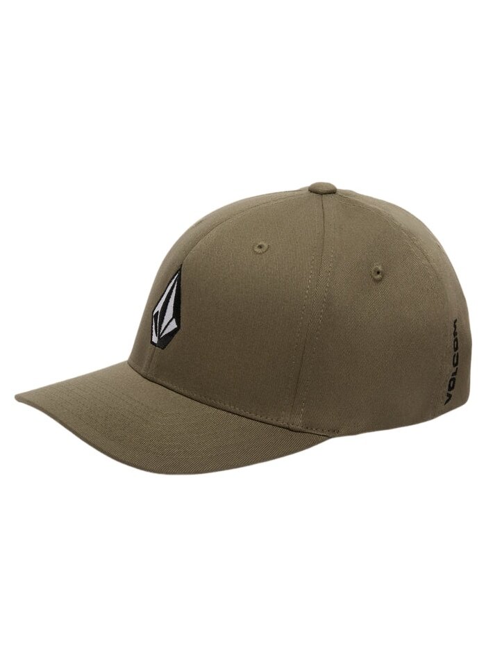 Volcom pánská kšiltovka Full Stone Flexfit Earth | Hnědá | Velikost S/M