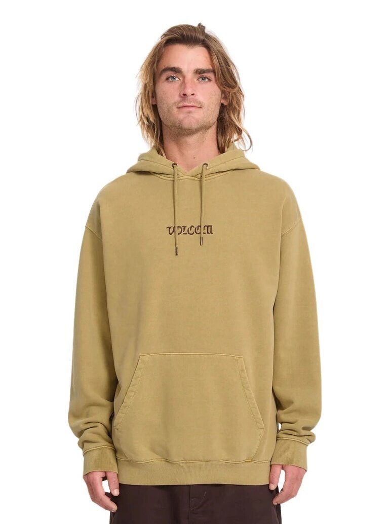 Volcom pánská mikina Big Stone Mustard | Žlutá | Velikost XL