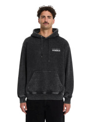 Volcom pánská mikina Noder Po Light Acid Black | Černá | Velikost L
