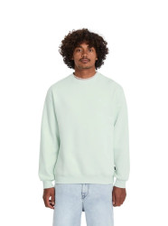 Volcom pánská mikina Single Stone Crew Pale Aqua | Modrá | Velikost M