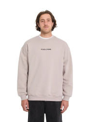 Volcom pánská mikina Stone Crew Bark Brown | Hnědá | Velikost L