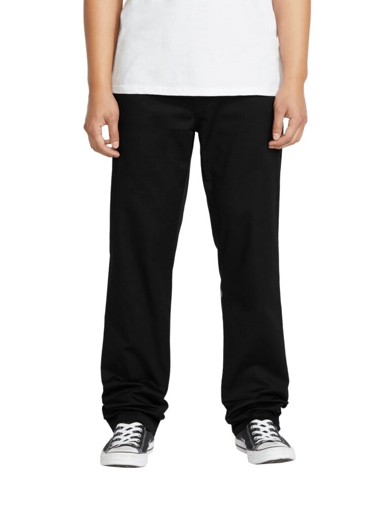 Volcom pánské kalhoty Frickin Modern Stretch Black | Černá | Velikost 32 x 32