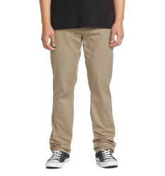 Volcom pánské kalhoty Frickin Modern Stretch Khaki | Zelená | Velikost 34 x 34