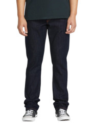 Volcom pánské kalhoty Vorta Denim Rinse | Modrá | Velikost 32 x 33