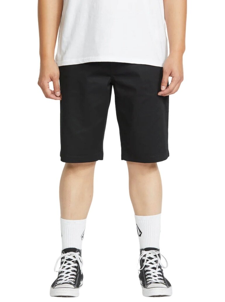 Volcom pánské kraťasy Frckn Mdn Strch Sht 21 Black | Černá | Velikost 32