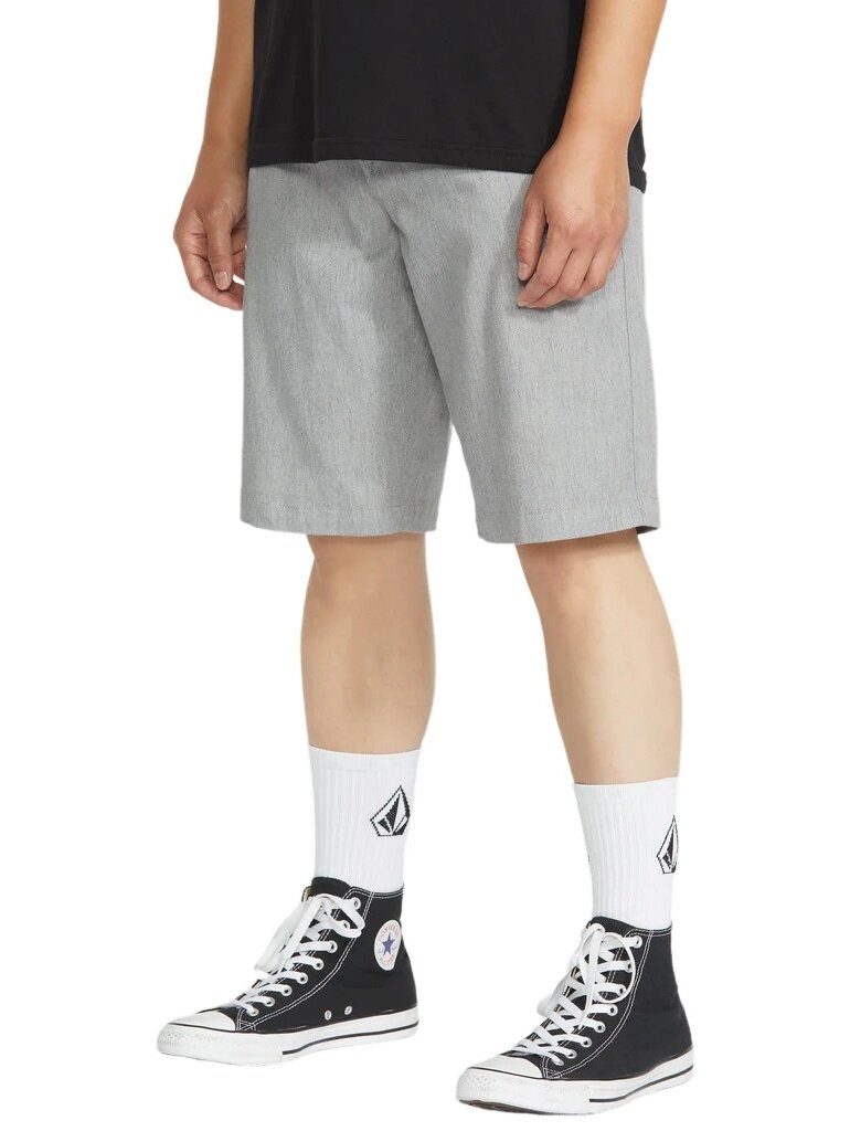 Volcom pánské kraťasy Frckn Mdn Strch Sht 21 Grey | Šedá | Velikost 33