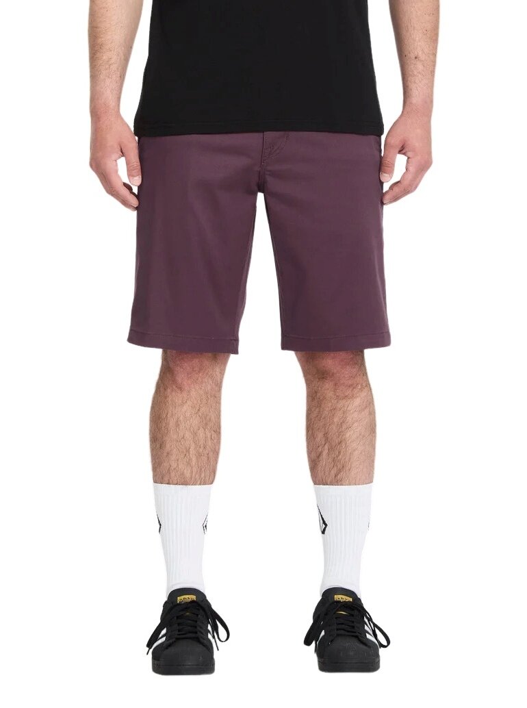 Volcom pánské kraťasy Frckn Mdn Strch Sht 21 Pistol Punch | Hnědá | Velikost 32