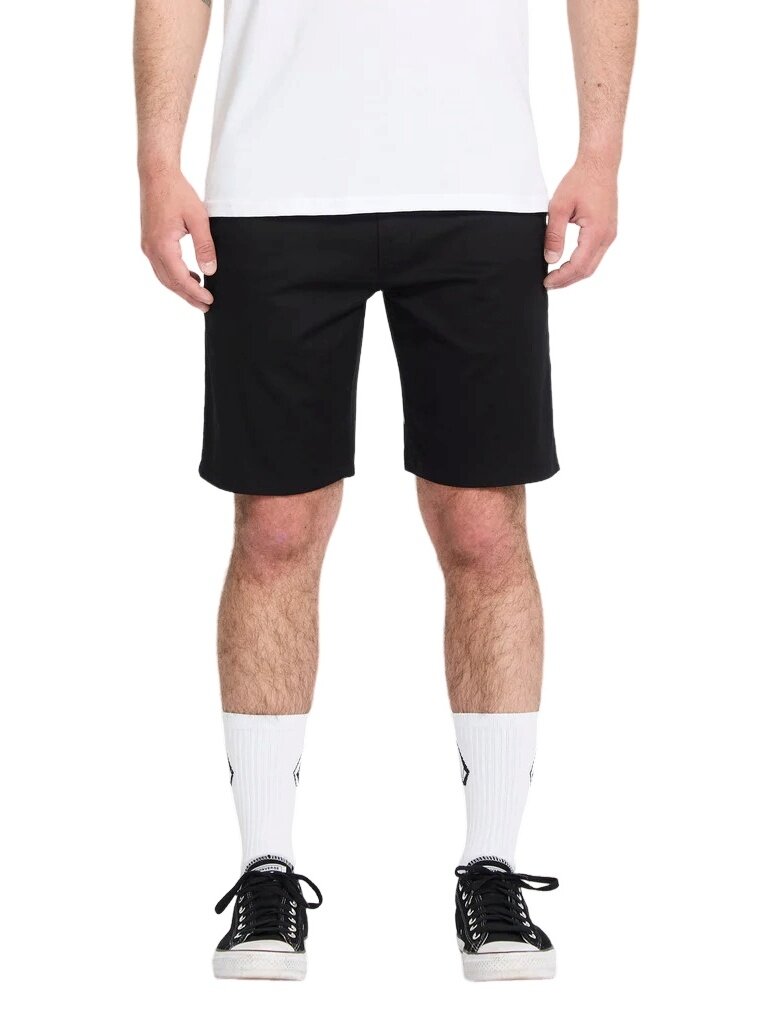 Volcom pánské kraťasy Frickin Mdrn Stch 19 Black | Černá | Velikost 30