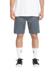 Volcom pánské kraťasy Frickin Mdrn Stch 19 Dark Slate | Šedá | Velikost 32