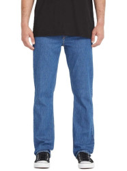 Volcom pánské rifle Solver Denim Bold Blue | Modrá | Velikost 32 x 33