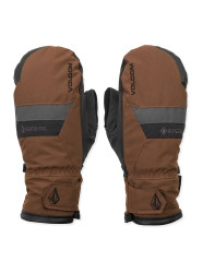 Volcom pánské rukavice Stay Dry Gore-Tex Mitt Brown | Hnědá | Velikost L