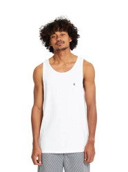 Volcom pánské tílko Stone Blanks Bsc Tt White | Bílá | Velikost L | 100% bavlna