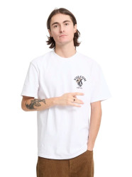 Volcom pánské tričko Bad Luck White | Bílá | Velikost M | 100% bavlna