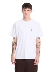 Volcom pánské tričko Skidder White | Bílá | Velikost M | 100% bavlna
