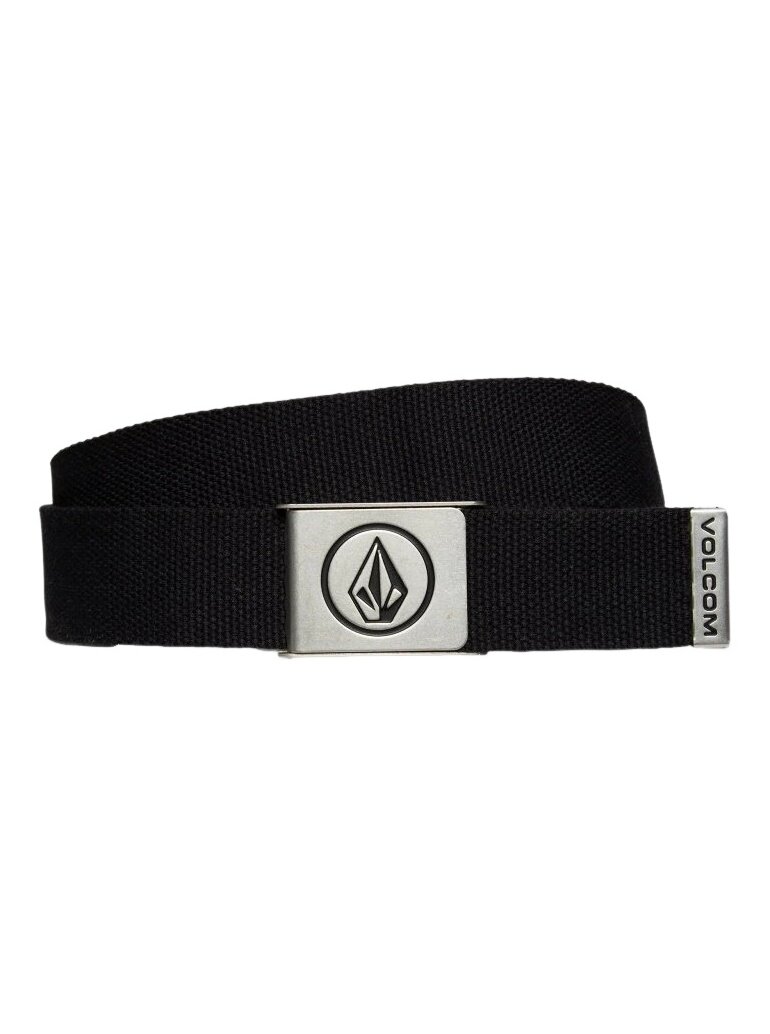 Volcom pásek Circle Web Belt Black | Černá | Velikost One Size