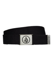 Volcom pásek Circle Web Belt Black | Černá | Velikost One Size