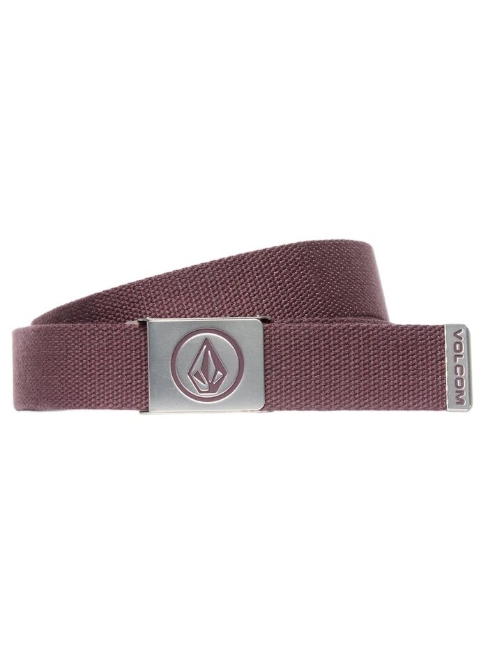 Volcom pásek Circle Web Belt Pistol Punch | Hnědá | Velikost One Size