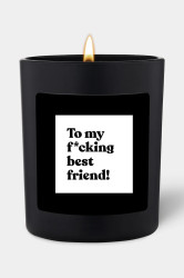 Vonná sójová svíčka CandleHand Best F*cking Friend