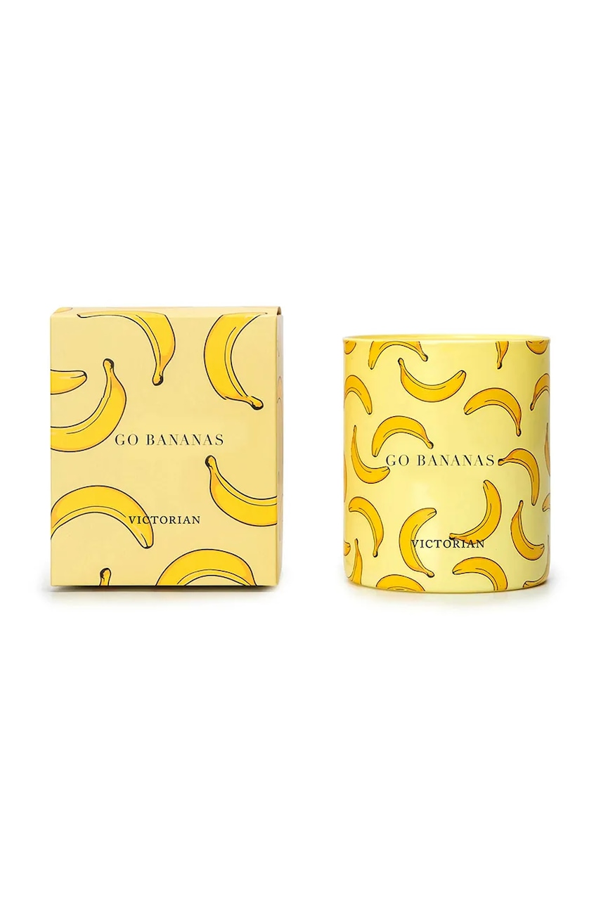 Vonná sójová svíčka Victorian Go Bananas
