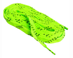 Voskované hokejové tkaničky Sportstape  70N Double Tracer Waxed Lace  zelená, 213 cm