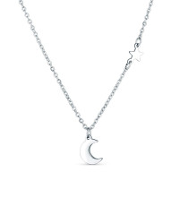 Vuch Náhrdelník s přívěskem měsíce Kiral Silver