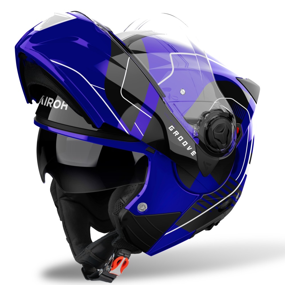 Výklopná přilba AIROH SPECKTRE Groove P/J modrá lesklá XS (53-54)