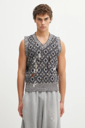 Wales Bonner  Vlněná vesta  Sibling Knit Vest