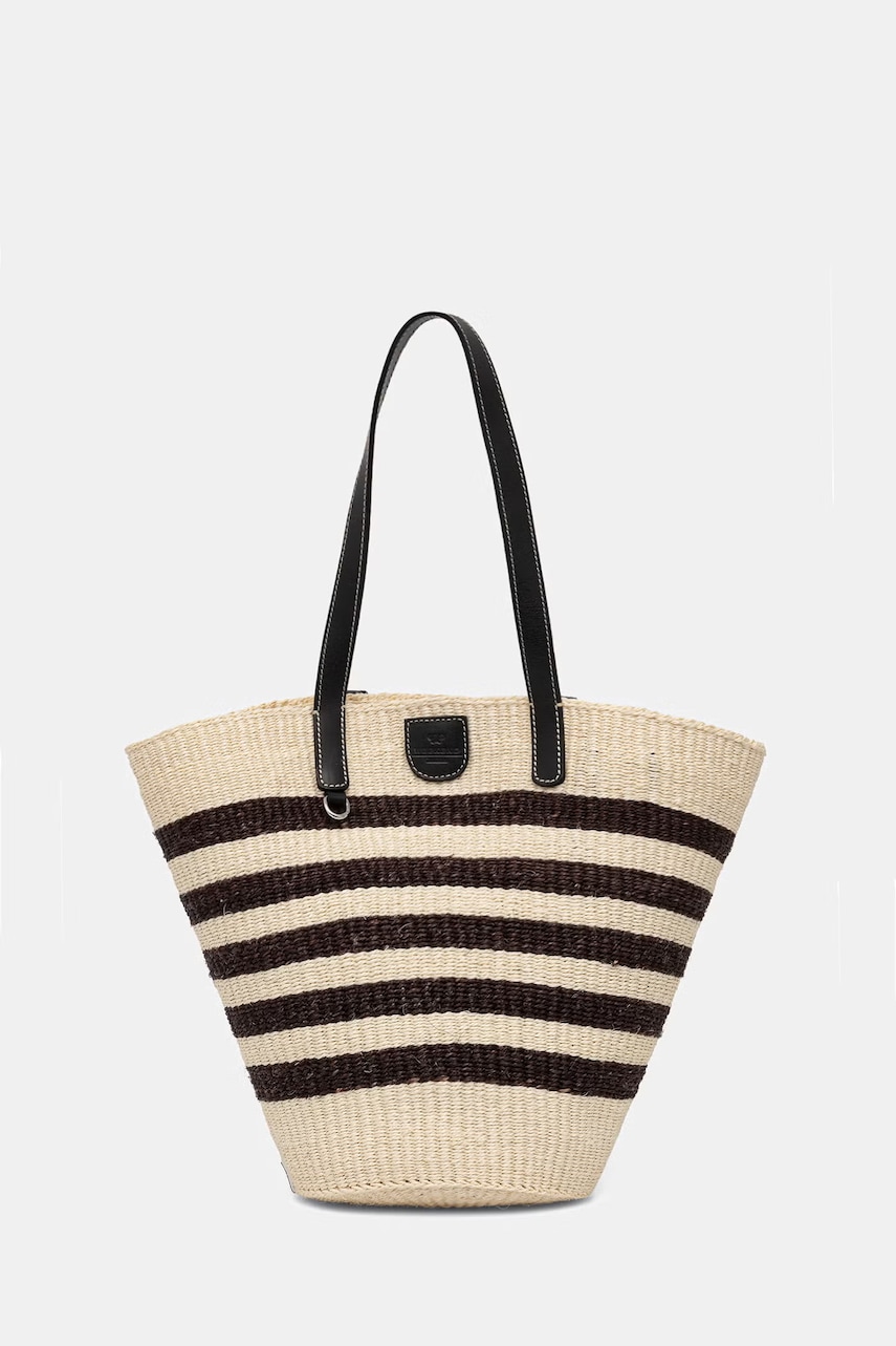 Weekend Max Mara  plážová taška dámská z pletenky AGENNAIO