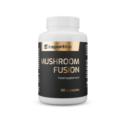Wellness směs hub inSPORTline MushroomFusion, 90 kapslí