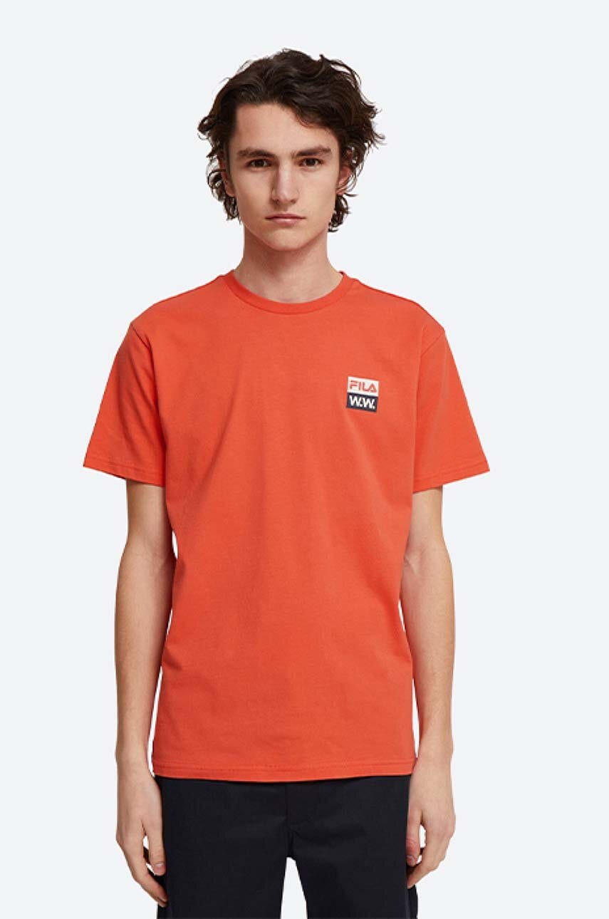 Wood Wood  Bavlněné tričko  Boris x Fila