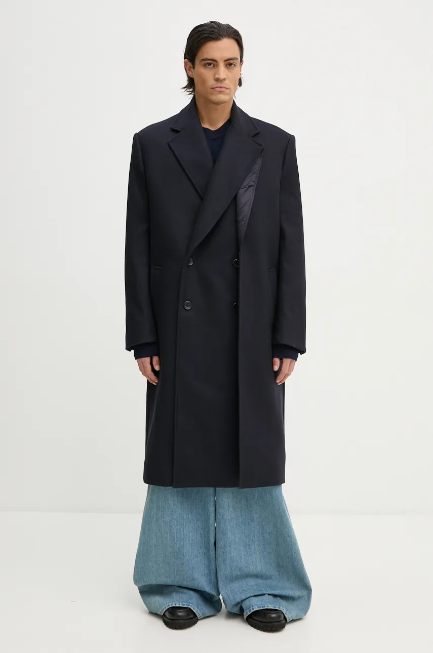 Y/Project  Vlněný kabát  DOUBLE FRONT COAT