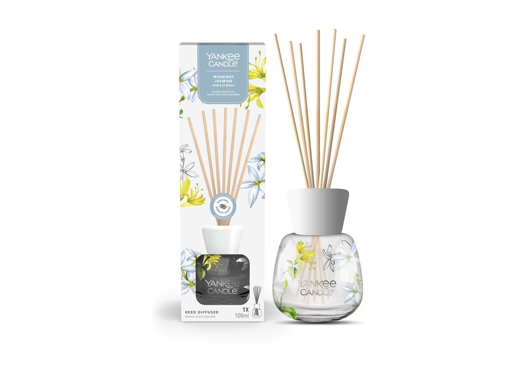 Yankee Candle Aroma difuzér Signature Midnight Jasmine Reed 100 ml