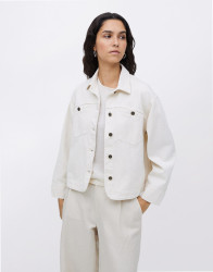 Yerse Raw Denim Jacket 002 ECRU M