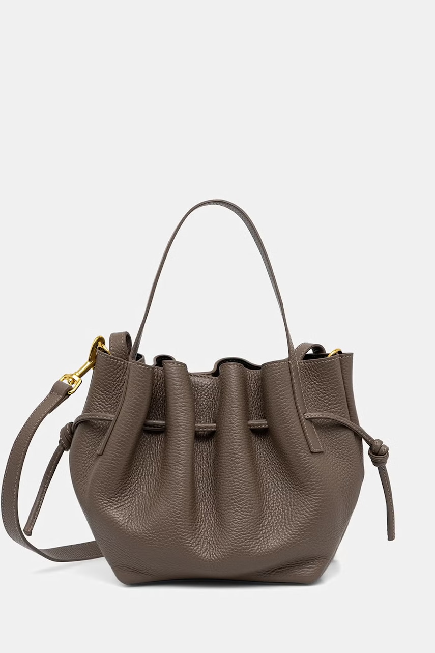 Yuzefi  crossbody kabelka dámská kožená MINI SCALLOP