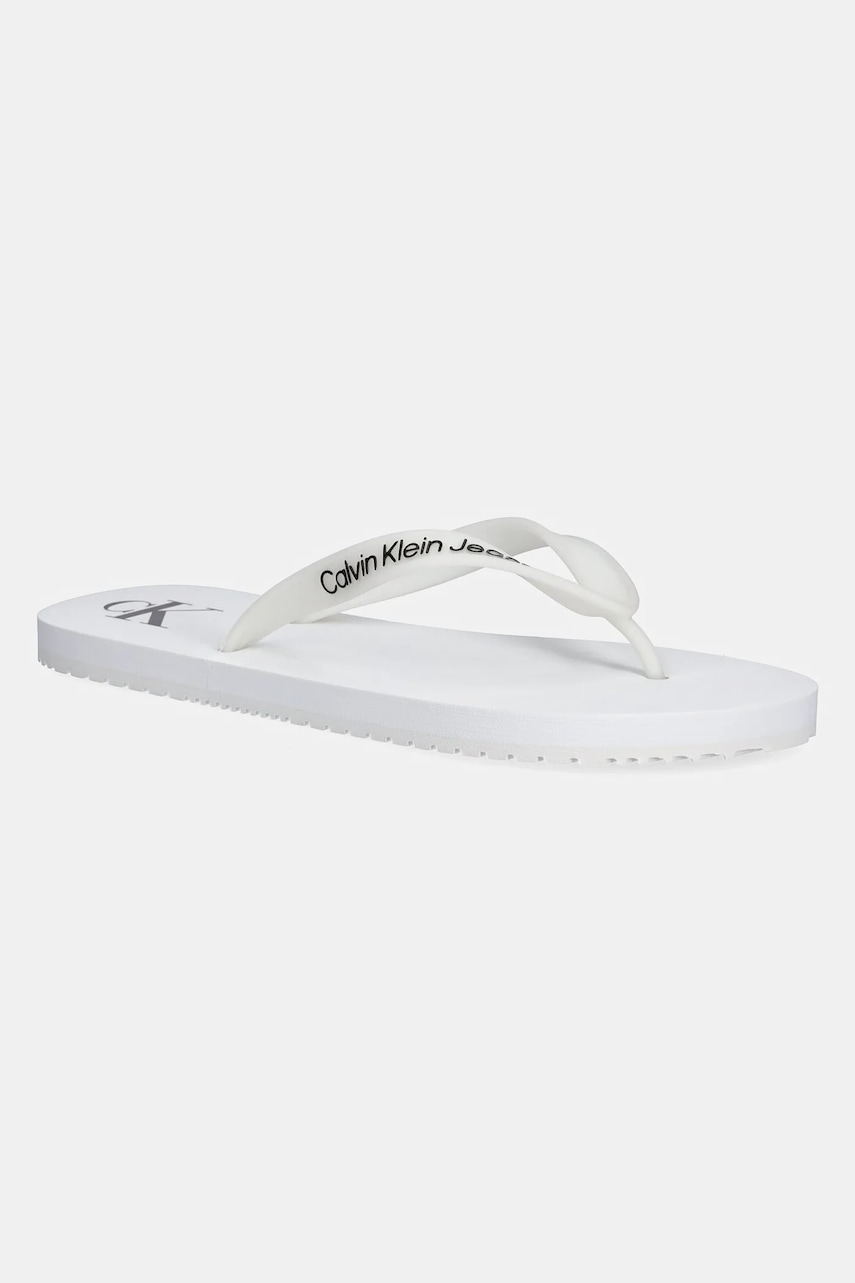 Žabky Calvin Klein Jeans BEACH SANDAL TRANSPARENT TPU