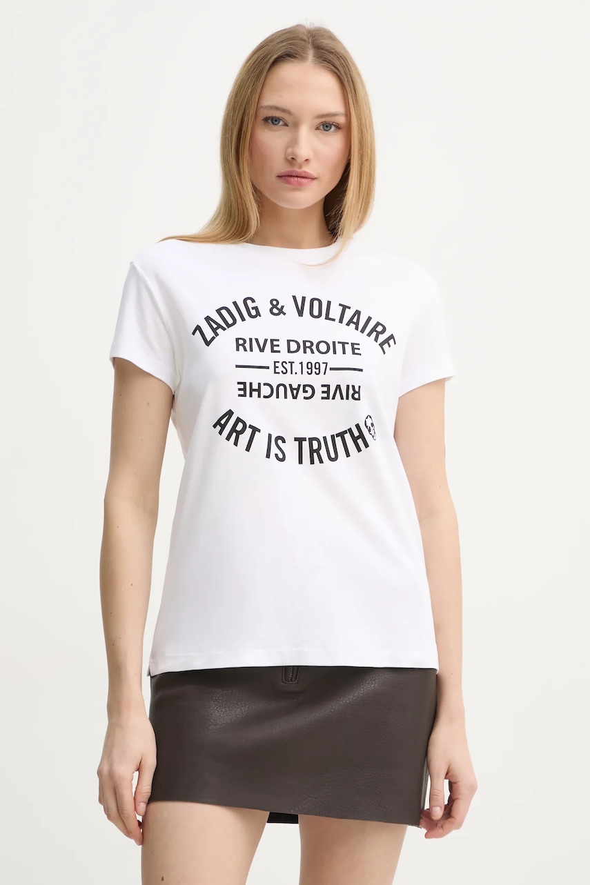 Zadig&Voltaire  Bavlněné tričko