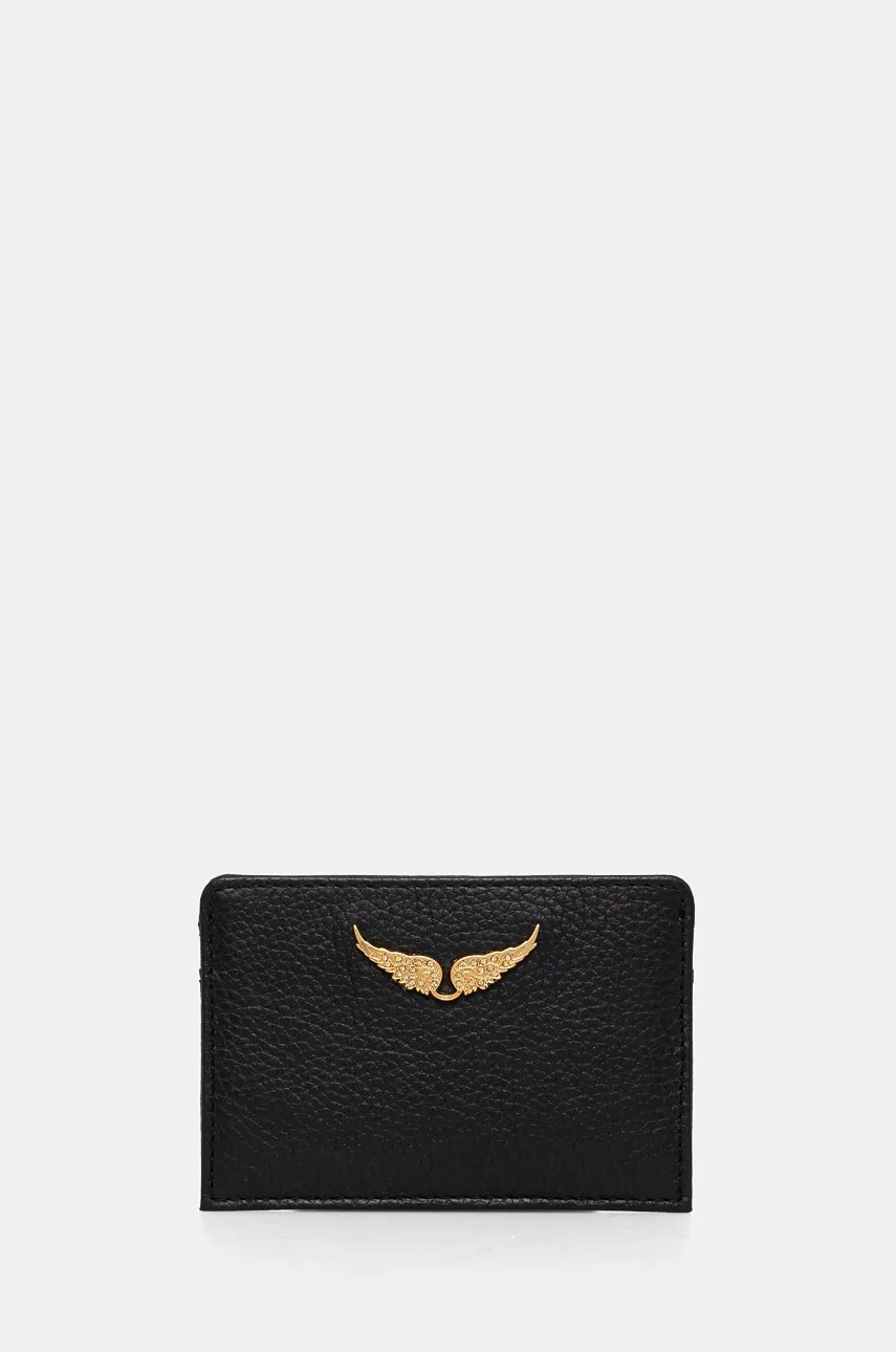 Zadig&Voltaire  pouzdro na karty dámské kožené