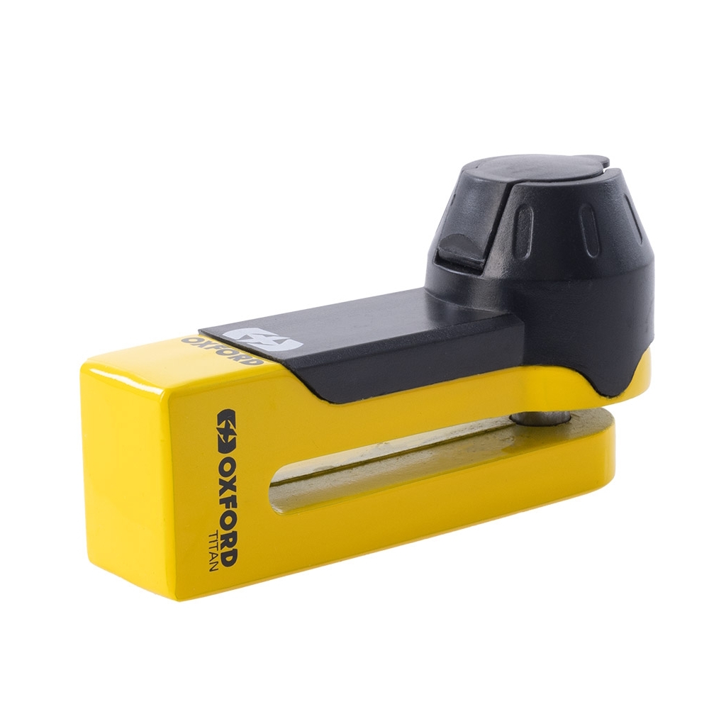 Zámek kotoučové brzdy Oxford Titan žlutá