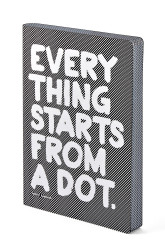 Zápisník Nuuna EVERYTHING STARTS FROM A DOT