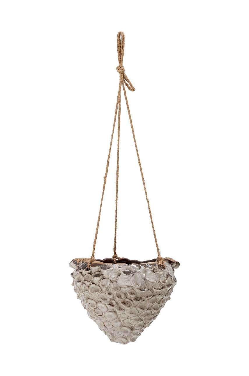 Závěsný květináč Bloomingville Alaz 19,5 x 50 x 13,5 cm