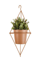 Závěsný květináč Present Time 13 x 12 x 48 cm