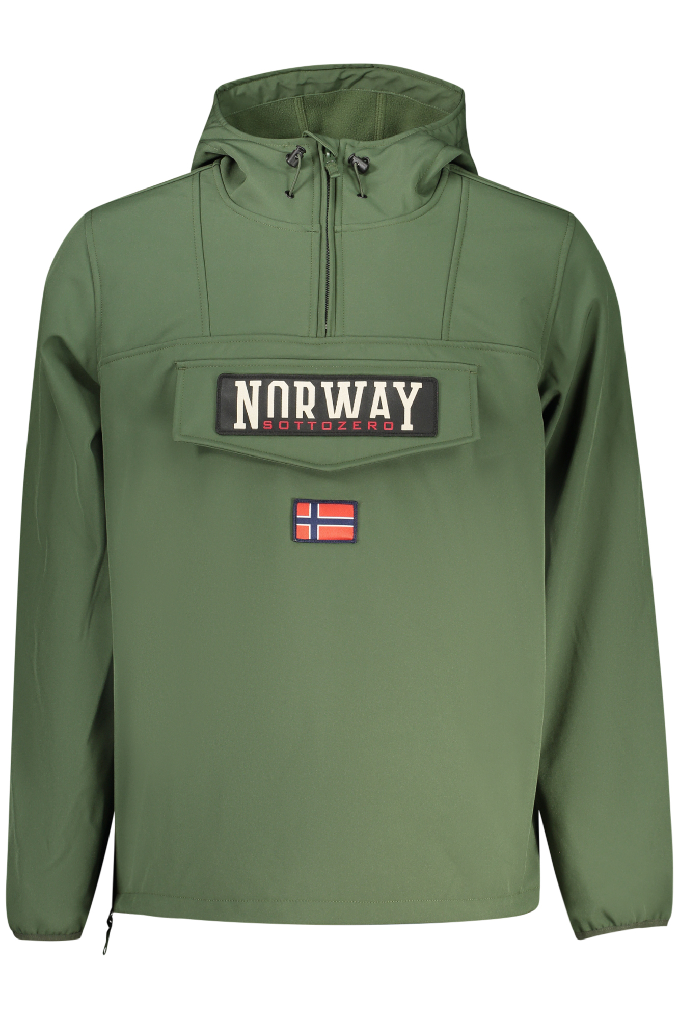 Zelená softshellová bunda Norway
